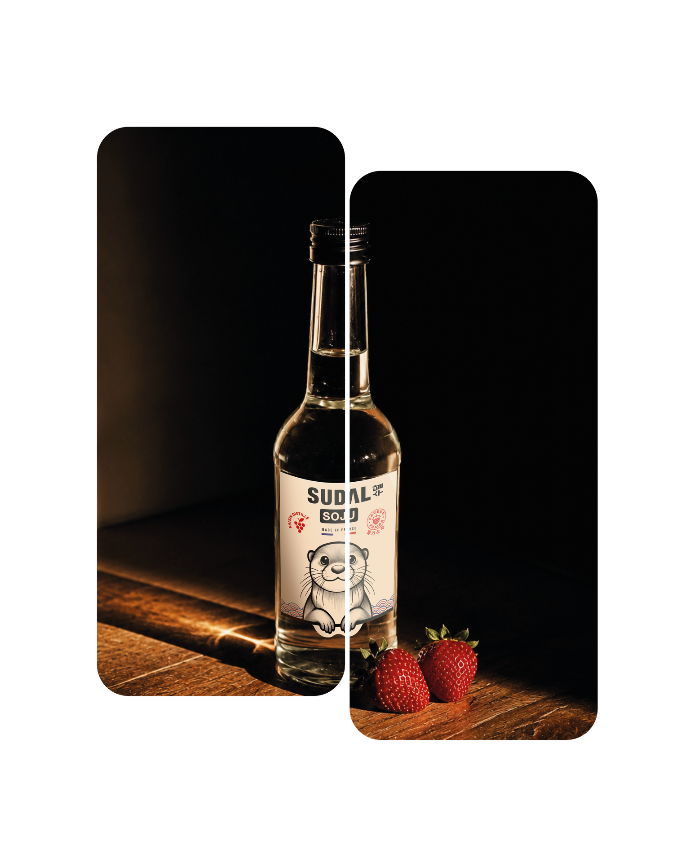 Soju SUDAL Fraise