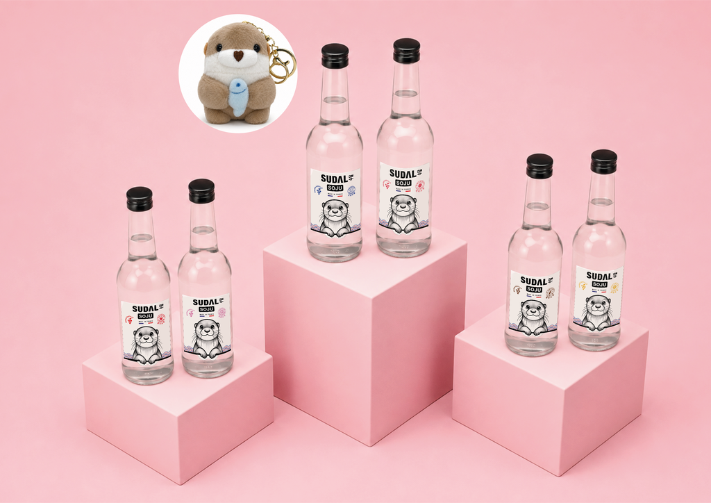 Pack de 6 bouteilles + 1 peluche offerte